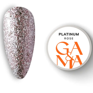 Гель для дизайну рідка фольга GaMa Platinum Rose 5 мл, Колір: Rose
