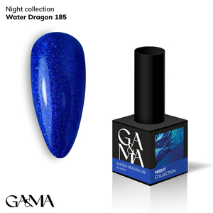 Гель-лак GaMa Gel Polish Night collection 185 Water dragon 10 мл, Колір: 185