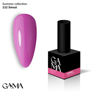 Гель-лак GaMa Gel ​Polish Summer collection 112 Smuzi 10 мл, Цвет: 112