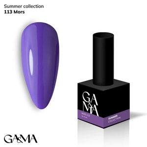 Гель-лак GaMa Gel ​Polish Summer collection 113 Mors 10 мл, Цвет: 113