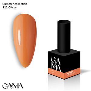 Гель-лак GaMa Gel ​Polish Summer collection 111 Citrus 10 мл, Цвет: 111