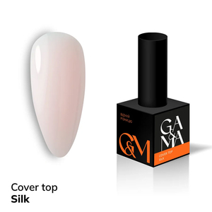 Камуфлирующий топ GaMa Cover Top Silk 10 мл, Объем: 10 мл
, Цвет: Silk