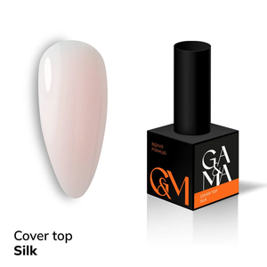 Камуфлирующий топ GaMa Cover Top Silk 10 мл, Объем: 10 мл
, Цвет: Silk