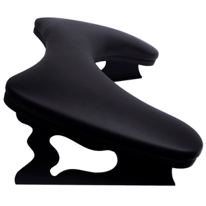 Підлокітник для манікюру на чорних фігурних ніжках Black
