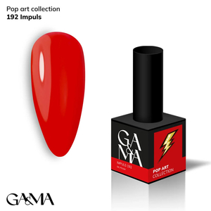 Гель-лак GaMa Gel Polish Pop Art collection 192 Impuls 10 мл, Объем: 10 мл
, Цвет: 192