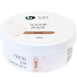 Паста для шугарингу Total Beauty Sugar Paste Hard 350 г, Структура: Hard, Об`єм: 350 г