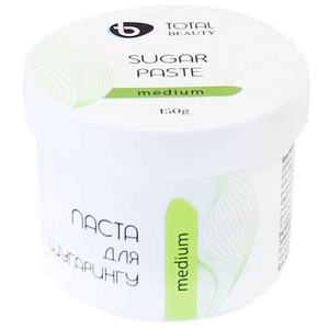 Паста для шугарингу Total Beauty Sugar Paste Medium 150 г, Структура: Medium, Об`єм: 150 г