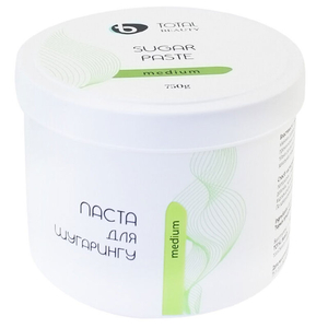 Паста для шугарингу Total Beauty Sugar Paste Medium 750 г, Структура: Medium, Об`єм: 750 г