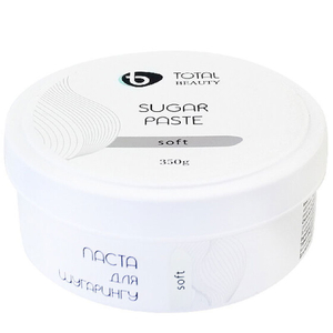 Паста для шугарингу Total Beauty Sugar Paste Soft 350 г, Структура: Soft, Об`єм: 350 г