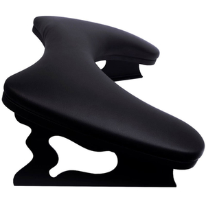 Подлокотник фигурный на металлических ножках Black, Цвет: Black