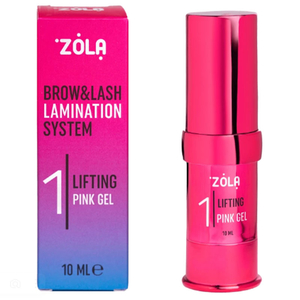 Склад для ламінування 01 ZOLA Color Lab Lifting Pink Gel, Колір: 01