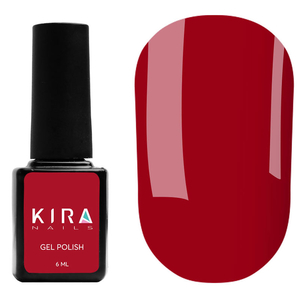 Гель-лак Kira Nails №191 (приглушенная маджента, эмаль), 6 мл