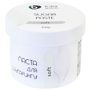 Паста для шугаринга Total Beauty Sugar Paste Soft 150 г, Структура: Soft, Объем: 150 г