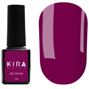 Гель-лак Kira Nails №063 (фуксия, эмаль), 6 мл