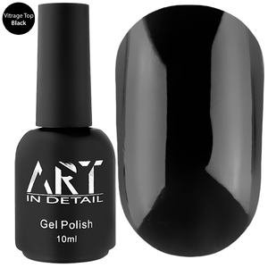 Витражный топ ART Vitrage Top Black, 10 мл, Цвет: Black