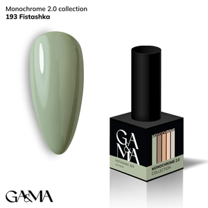 Гель-лак GaMa Gel Polish Monochrome collection 193 Fistashka 10 мл, Объем: 10 мл
, Цвет: 193