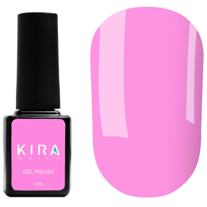 Гель-лак Kira Nails №089 (бузково-рожевий, емаль), 6 мл
