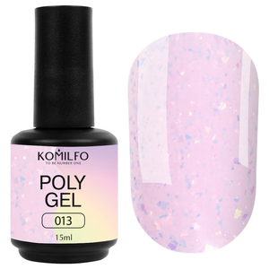 Komilfo PolyGel 013, 15 мл, Об`єм: 15 мл, Колір: 013