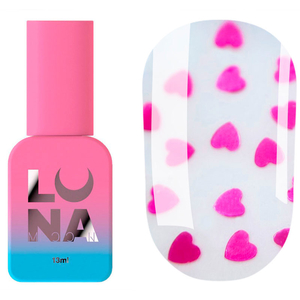 Топ для гель-лака LUNA Top Romantic Pink 13 мл, Объем: 13 мл, Цвет: Romantic Pink