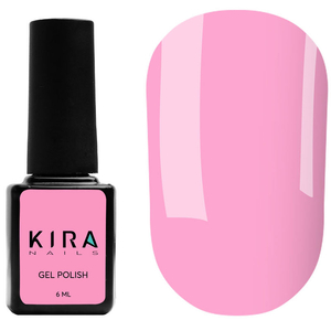 Гель-лак Kira Nails №093 (рожевий, емаль), 6 мл