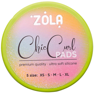 Валики для ламинирования ZOLA Chic Curl (XS, S, M, L, XL), Цвет: Chic Curl