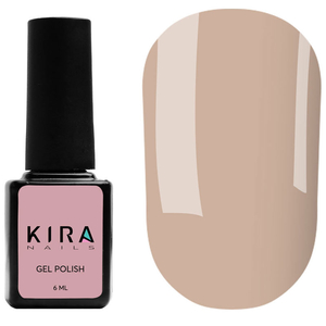 Гель-лак Kira Nails №015 (бежевый, эмаль), 6 мл