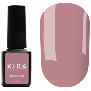 Гель-лак Kira Nails №119 (сливово-коричневий, емаль), 6 мл