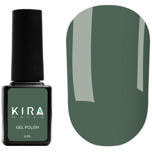 Гель-лак Kira Nails №171 (хакі, емаль), 6 мл