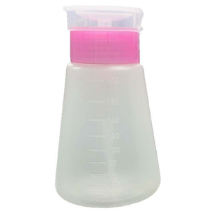 Помпа-дозатор для жидкостей конусная со шкалой объема жидкости, 180 мл