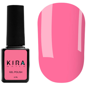 Гель-лак Kira Nails №058 (темний рожевий, емаль), 6 мл