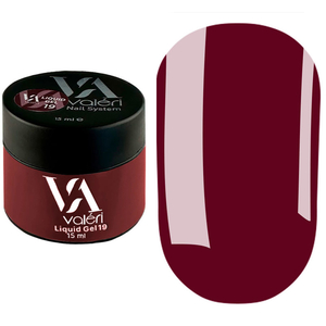 Гель Valeri Liquid Gel №019 15 мл, Об`єм: 15 мл, Колір: 019