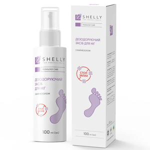 Дезодоруючий засіб для ніг пролонгованої дії з фарнезолом Shelly 100 мл