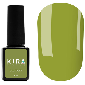 Гель-лак Kira Nails №127 (хакі, емаль), 6 мл