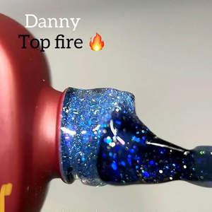 Світловідбиваючий топ Danny Fire 02 (синій), 12 мл, Колір: 02