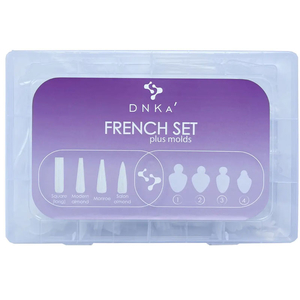 Френч сет (верхні форми + молди) DNKa French Set plus molds, 192/96 шт