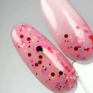 Гліттер гель DANNY "Love" №03 8 мл, Колір: 03