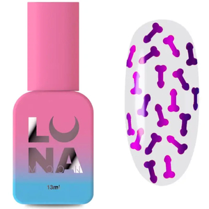 Топ для гель-лака без ЛС LUNA Top Secret №6 13 мл, Цвет: №6