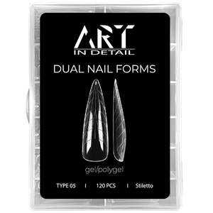 Багаторазові верхні форми ART Dual Nail Forms, Type 05, Розмір: 05