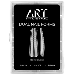 Багаторазові верхні форми ART Dual Nail Forms, Type 07, Розмір: 07