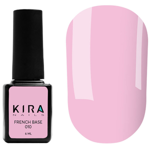 Kira Nails French Base 010 6 мл, Объем: 6 мл, Цвет: 010
