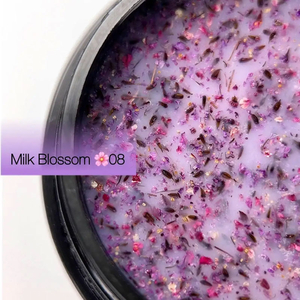 Гель с сухоцветами DANNY Milk Blossom Gel №08 15 мл, Цвет: 08