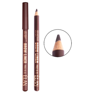 Карандаш пудровый для бровей ELAN Brow Liner Pro B 01 Medium Brown, Цвет: 01 Medium Brown