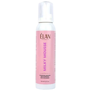 Очищающий мусс для бровей и ресниц ELAN Milky Mousse 150 мл