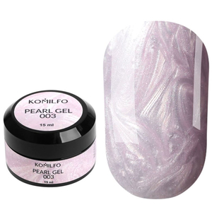 Гель для нарощування Komilfo Pearl Gel 003 15 мл, Об`єм: 15 мл
, Колір: 003