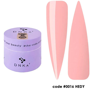 Гель для наращивания DNKa Builder Gel №0016 Hedy 15 мл, Объем: 15 мл, Цвет: 0016