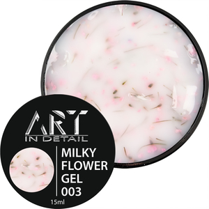 ART Builder Gel Milky Flower №003, 15 мл, Цвет: 003