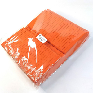 Разделители для пальцев ног, оранжевые, 100 шт (50 пар), Цвет: оранжевый