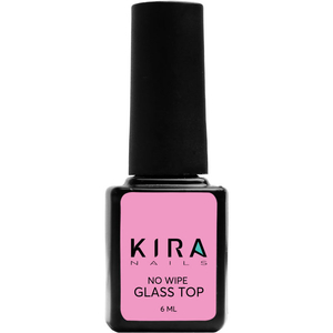 Закріплювач для гель-лаку БЕЗ липкого шару Kira Nails No Wipe Top Coat 6 мл, Об`єм: 6 мл