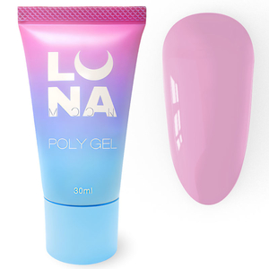 Полігель для нарощування LUNA Poly Gel №8 30 мл, Об`єм: 30 мл
, Колір: 8