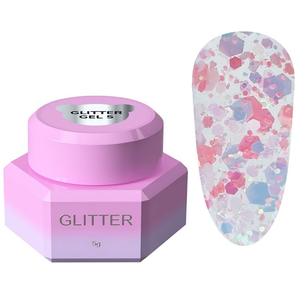 Блискітки для нігтів You Are Cute Glitter Gel №5 5 мл, Колір: 5